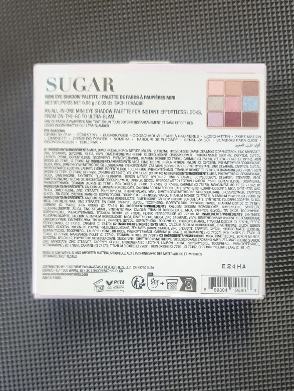 Anastasia Beverly Hills - Sugar Eyeshadow Palette - NEW - Picture 4 of 4